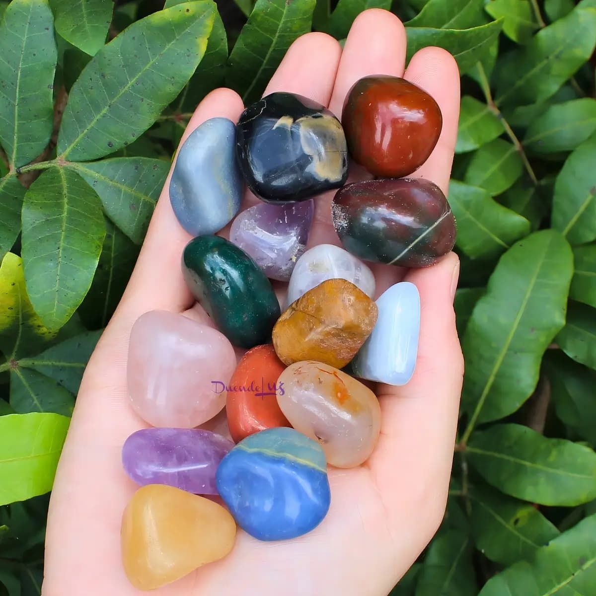 200g Pedras Roladas Brasileira Cristal Natural Sortida Mista Cor Mistas