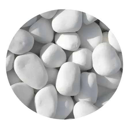 4kg Pedra Dolomita Branca Para Vaso Planta Jardim Premium Branco 4 Cm 6 Cm