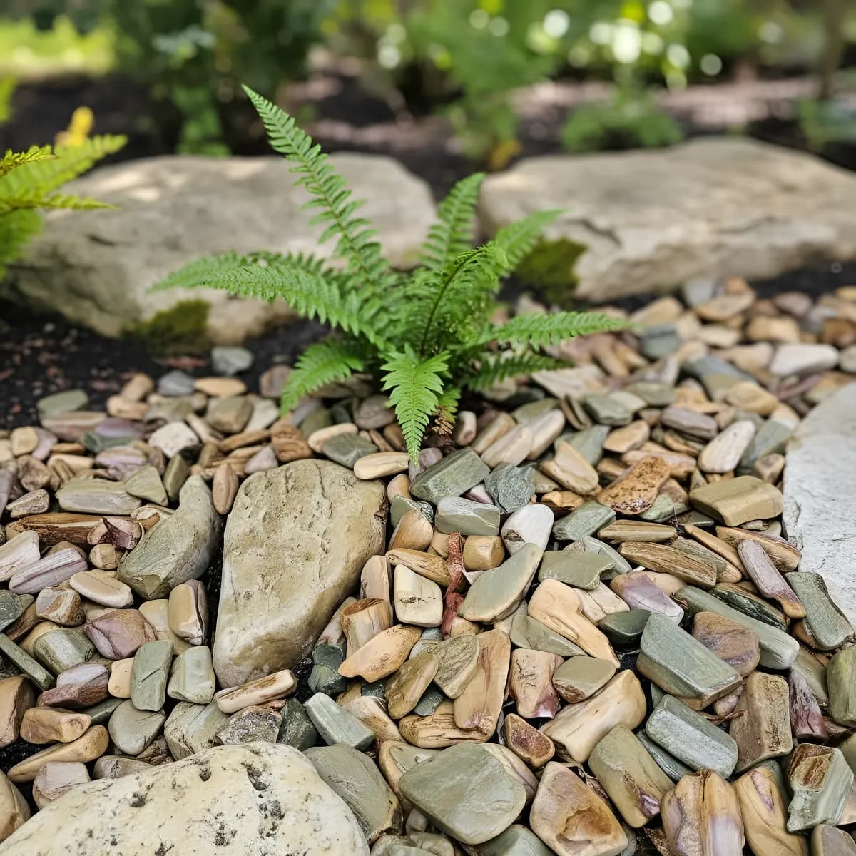 Pedras Ornamentais Seixo Verde Rolado Aquarios Jardins 4.5kg Verde 4 Cm 11 Cm