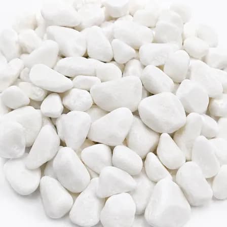 30kg Pedra Dolomita Branca Seixo Natural Para Jardim Cm 2-5 Branco 2 Cm 5 Cm