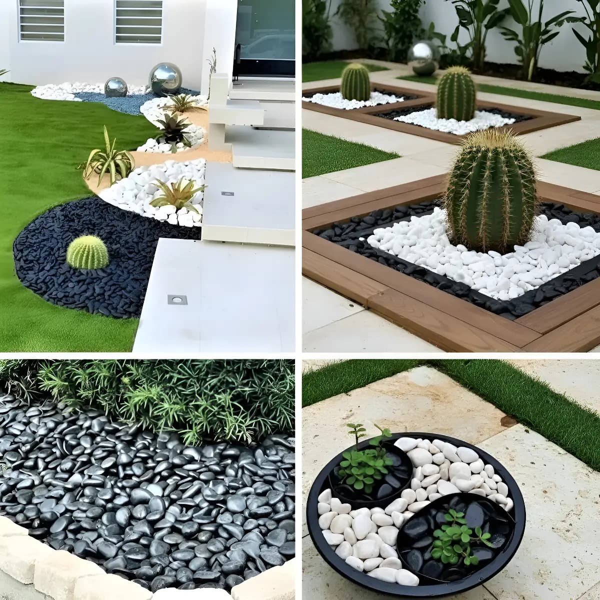 2kg Seixo Preto Natural Pedra De Rio Para Paisagismo Jardim Preto 2 Cm 8 Cm