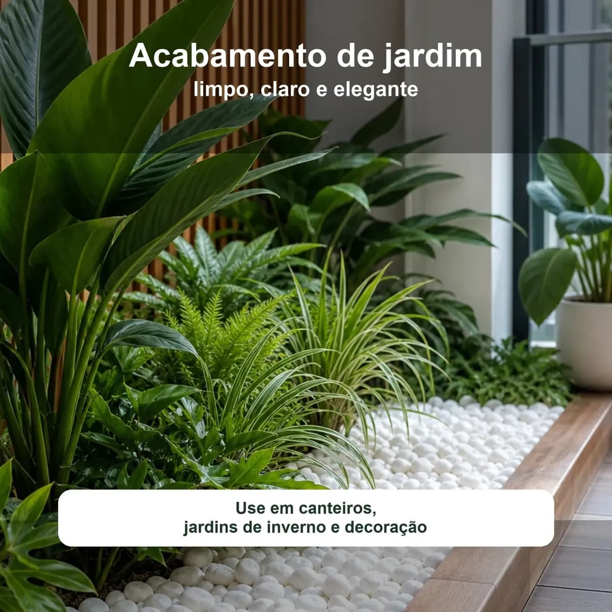 10kg Pedras Ornamentais Pedrisco Branco Pedras P Jardim Nº 1 Branco 1 Mm 1.27 Cm