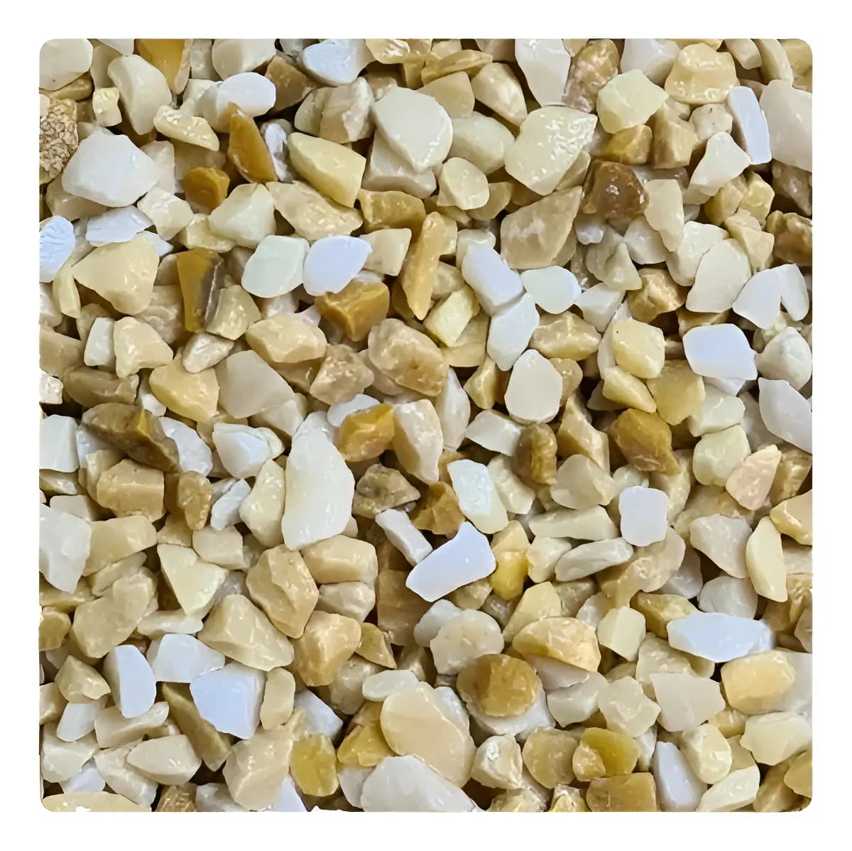 Pedras Pedrisco Palha Ornamentais Jardim Fontes Nº1 - 5kg. Palha 5 Mm 1 Cm